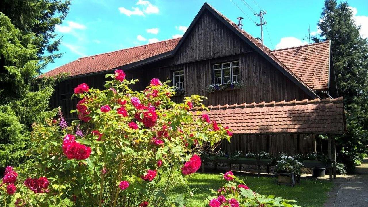 Albler-Nest Auf Hofgut Kuche Apartment Burladingen Exterior photo